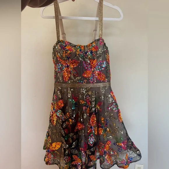 Bronx & Banco Madamoiselle Mini Dress sz S - Picture 4 of 6